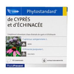 Phytostandard Cyprès/echinacée 30 Comprimés