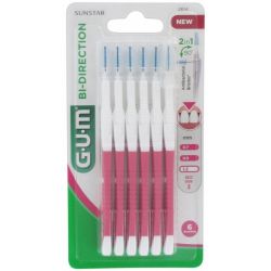 Gum Brossette Bi-direction Conique x6 1.2mm 2614