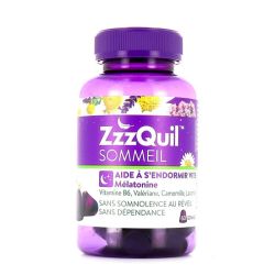 ZzzQuil sommeil 60 gommes