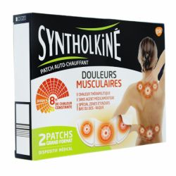 Syntholkine Patch Chauffant Grand modèle x2