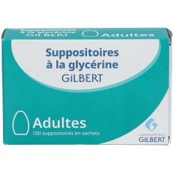 Gilbert Glycérine Suppositoires x100