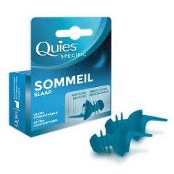 Quies Specific Protections Auditives Sommeil 24DB Réutilisables (copie)