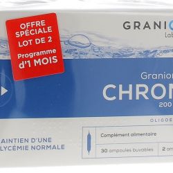 Granions Chrome 200 2x30 ampoules buvables