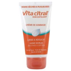 Vita Citral Soin Exfoliant Crème de Gommage Mains Sèches&Rugueuses 75ml