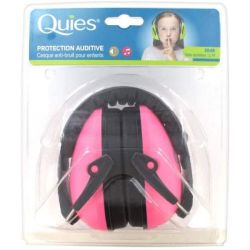 Quies Casque Anti bruit Enfant Rose