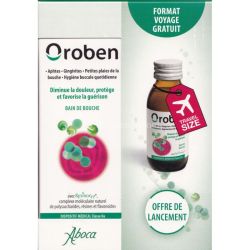 Oroben bain de bouche 150ml + 75 ml offert