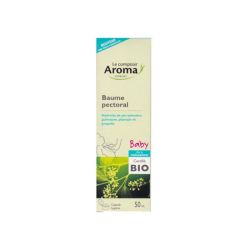 Le Comptoir Aroma Baume Pectoral Bébé Bio 50ml