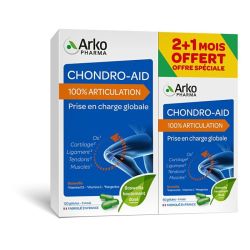 ARKO Chondro-aid 100% Articulations Gélules 2mois + 1 offert