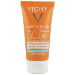 Capital Soleil BB émulsion toucher sec teintée SPF50 50ml