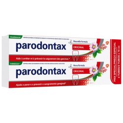 Parodontax dentifrice fluor Pate gingivale 2x75ml