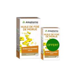 Arkogélules huile de foie de morue 220 gélules + 60 offertes