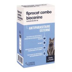 FIPROCAT COMBO CHAT FURET 3 PIPETTES