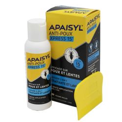 Apaisyl Poux & lentes lotion 100ml + peigne