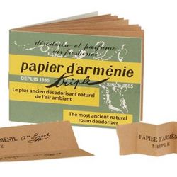 Papier Arménie Triple en Carnet de 36 lamelles