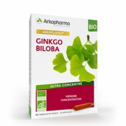 Arkofluides ginkgo biloba 20 ampoules