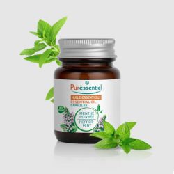 Capsules de Menthe Poivrée BIO 60 capsules