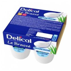 Delical Brassé Hphc Nature Sucré 4x200ml