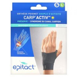 Epitact Attelle Main Poignet Carp Activ taille L main gauche