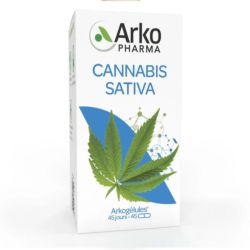 cannabis sativa 500 mg d'huile de graine de chanvre 45 gélules