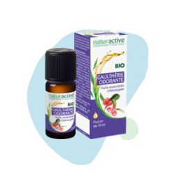 Naturactive Gaulthérie Odorante Huiles Essentielles Bio 10ml