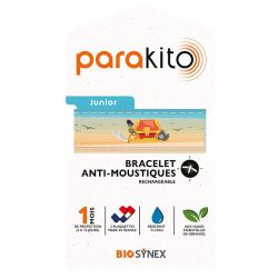 PARAKITO Bracelet moustiques Junior Pirates + recharge