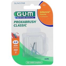 GUM BROSSETTES CLASSIC X8 0.9MM