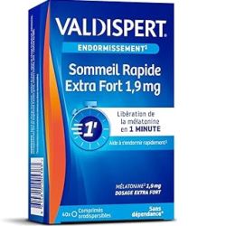 Valdispert Sommeil Rapide  Extra Fort 1.9mg lot de 2