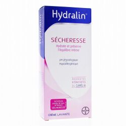 Hydralin Sécheresse crème lavante intime 400ml