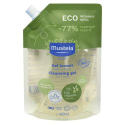 Eco Recharge Gel lavant Bio Corps et Cheveux Dès La Naissance 400ml