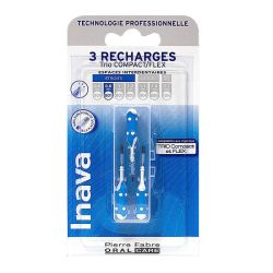 Inava Brossettes  interdentaires Recharges bleu 0.8mm x3