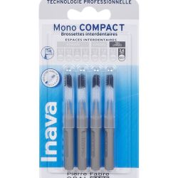 Inava Brossettes interdentaire Mono compact Gris 2.6mm x4