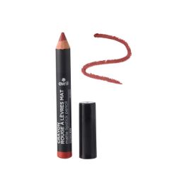 CRAYON ROUGE À LÈVRES MAT ACAJOU CERTIFIÉ BIO