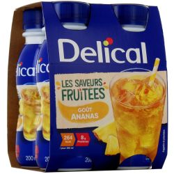 Delical Boisson Fruitée Ananas 4x200ml