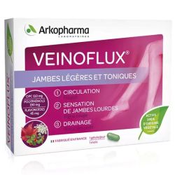 Veinoflux Jambes Légères Circulation Vigne Rouge 30 gélules