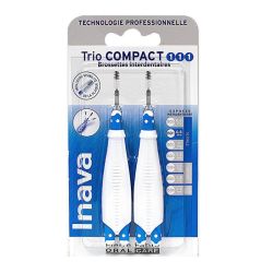 Inava Brossettes  interdentaires Trio compact 1/1/1 x6  0.8mm