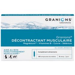 Granions Décontractant Musculaire Ampoule buvable x30