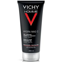 VICHY HOMME GEL DOUCHE CORPS CHEVEUX 200ML