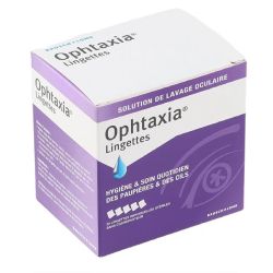 OPHTAXIA LINGETTES HYGIENE/SOIN PAUPIERES ET CILS