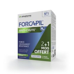 Arkopharma Forcapil Anti-Chute Lot de 3 x 30 Comprimés