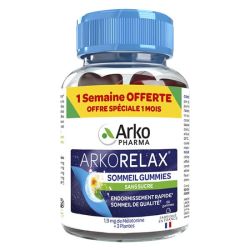 Arkorelax Sommeil 60 Gummies sans Sucres