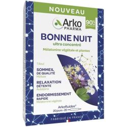 ARKOFLUIDE BONNE NUIT20 AMPOULES