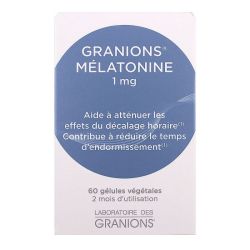 Granions Melatonine 1g Gélules x60