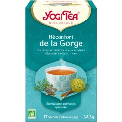 Yogi Tea Réconfort de la Gorge Bio 17 Sachets