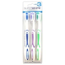 Superwhite Original Brush 3 Brosse à dents Medium lot de 3