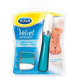 Scholl Lime Electrique Sublime Ongles Velvet Smooth Bleue