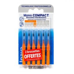 Mono compact 6 brossettes interdentaires ISO 3