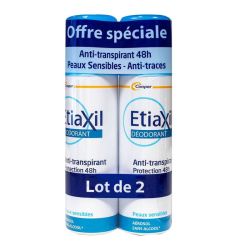 Etiaxil déodorant Quotidien 48h spray  2x150ml