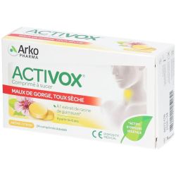 Activox comprimés à sucer au citron *24