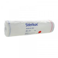 Sterilux Bande de Crêpe 20cmx5m