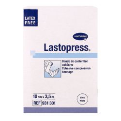 Bande Lastopress 10cmx3m50 Blanc